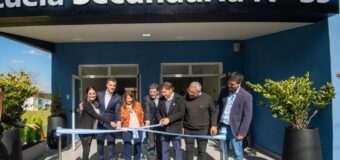 Achával y Kicillof inauguraron la primera de 11 nuevas escuelas que tendrá el distrito