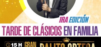 Se viene una “Tarde de clásicos en familia” en Malvinas Argentinas, con el show de Palito Ortega  