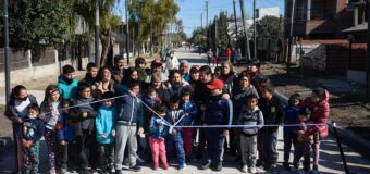 Nardini y Correa inauguraron obras hidráulicas y de asfalto en Tortuguitas