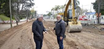 Continúa la renovación de la Ruta 197 en General Pacheco