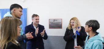Achával inauguró una nueva secundaria en San Alejo