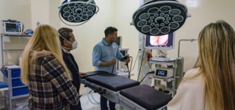 Nuevo equipo de endoscopía para el Hospital Oncológico de José C. Paz