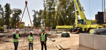 Malvinas Argentinas: Nueva etapa de la construcción del paso bajo nivel «Viaducto Papa Francisco»