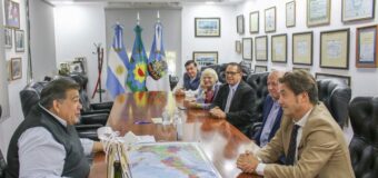Ishii recibió visita del director escolástico del consulado de Italia Giampiero Finocchiaro en José C. Paz