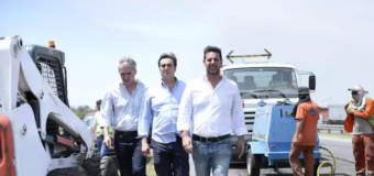 Comenzó en Luján la obra de repavimentación de la ruta 7