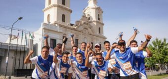 Achával acompañó a los vecinos que participaron de Pilar Corre
