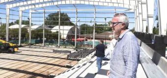 Tigre: <a>Zamora monitoreó los avances del nuevo microestadio de Don Torcuato</a>