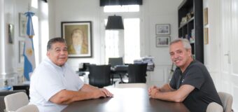 EL INTENDENTE MARIO ISHII VISITÓ AL PRESIDENTE FERNANDEZ EN LA QUINTA DE OLIVOS