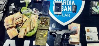 DETIENEN A TRES DEALERS ARMADOS EN PILAR