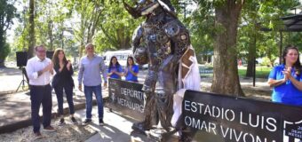 LA UOM SECCIONAL VICENTE LOPEZ INAUGURÓ EL ESTADIO DE FUTSAL Y LO BAUTIZÓ «LUIS OMAR VIVONA»