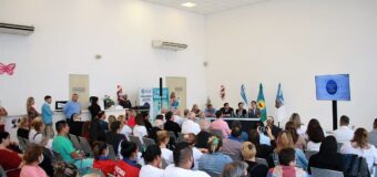 EL INTENDENTE ISHII ENCABEZÓ CHARLA DEL SISTEMA HAIFU DEL HTAL. ONCOLÓGICO DE JOSÉ C. PAZ EN COMUNICACIÓN DIRECTA CON HOSPITAL DE ESPAÑA