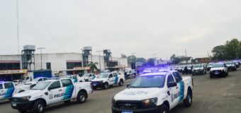 MÁS SEGURIDAD: NUEVAS PATRULLAS PARA JOSÉ C. PAZ