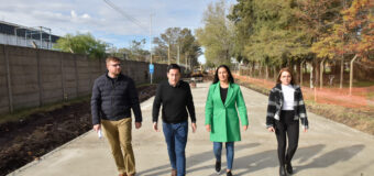 NOE CORREA Y LEO NARDINI RECORRIERON OBRA DE PAVIMENTACIÓN DE 22 CUADRAS EN MALVINAS ARGENTINAS
