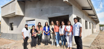 NOE CORREA SUPERVISÓ OBRA DEL NUEVO CENTRO DE SALUD “El CAMINO”, DE GRAND BOURG  