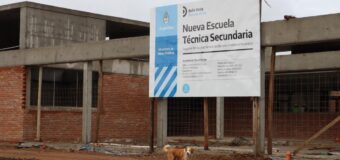 AVANZA LA OBRA DE LA NUEVA ESCUELA TÉCNICA DE SAN MIGUEL