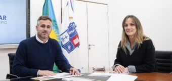 ACHAVAL SE REUNIÓ CON GALMARINI POR OBRAS DE AySA EN EL DISTRITO