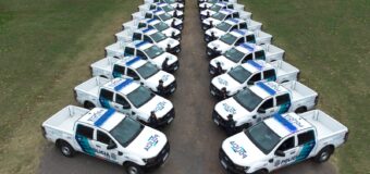 LLEGAN A PILAR 20 NUEVOS PATRULLEROS QUE SE SUMAN AL SISTEMA DE SEGURIDAD
