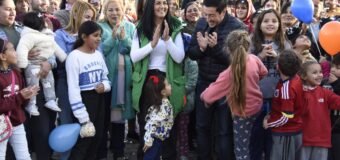 LEO NARDINI Y NOE CORREA REALIZARON LA PUESTA EN VALOR DEL “ENTORNO URBANO BARRIOS IV y V”,EN TIERRAS ALTAS
