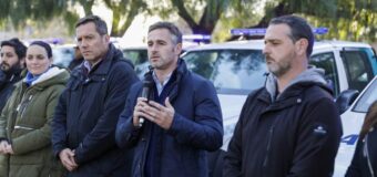 ACHAVAL SUMÓ NUEVOS MÓVILES POLICIALES PARA PILAR