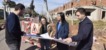 <strong>Noe Correa visitó la obra de la red secundaria de agua en Tierras Altas</strong>