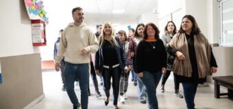 Achával en la Escuela 20 de Manzanares: «Hacer y ampliar escuelas es transformar el presente y futuro de Pilar”