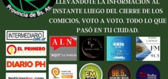 FO.PRE.BA. trasmitirá en vivo desde las 19:00 hs. los resultados de las elecciones en la región