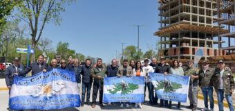 Se realizó la habilitación de la Av. Héroes de Malvinas, en Ing. Pablo Nogués