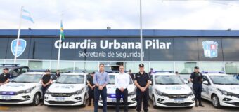 Achával presentó nuevos móviles policiales: «Seguimos invirtiendo en seguridad»