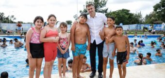 Achával dio inicio a las escuelas abiertas de verano en Pilar