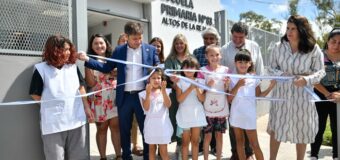 Kicillof inauguró la Escuela Primaria N°83 de Moreno