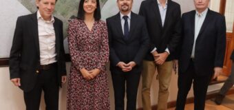El embajador de Francia inauguró una obra de eficiencia energética en San Miguel