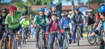 Se realizó la Segunda Bicicleteada Familiar en Malvinas Argentinas