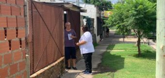 José C. Paz: Caminata informativa y fumigación contra el Dengue