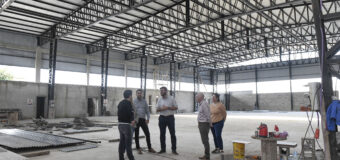 Avanza la obra del “Polideportivo Adolfo Sourdeaux”