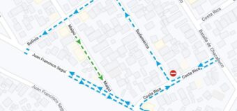 Cambio en el sentido de circulación de calles en Tierras Altas