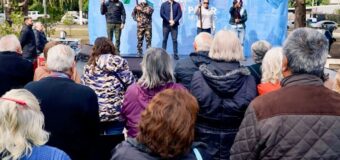 Achával acompañó a los vecinos que celebraron los 115° años de Del Viso