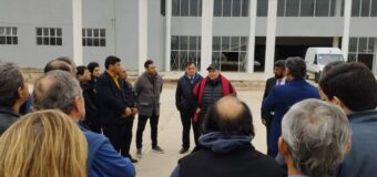 El intendente Ishii recibió visita de pastores bonaerenses a la obra de la nueva Facultad de Ciencias, Tecnología, Robótica, Ingeniería e IA
