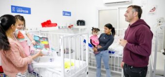 Achával compartió el Día de la Niñez con los chicos del Hospital Falcón