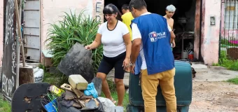 Dengue: Pilar se suma a una Jornada de descacharreo y concientización