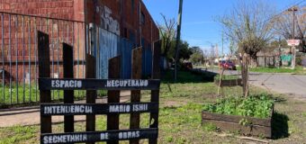Erradicación de microbasurales en el barrio Santa Rita de José C. Paz