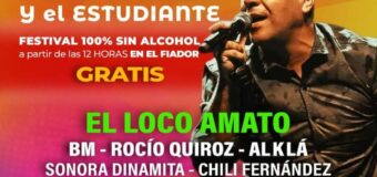 Se viene el festival por el Día de la Primavera y del Estudiante en José C. Paz