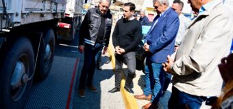 En Lanús, Transporte detectó camiones con 32 toneladas de carga excedidas