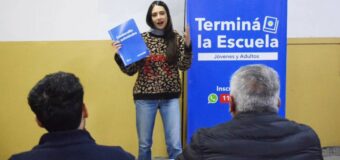 Abren la inscripción 2025 para el programa “Terminá la Escuela”