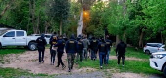 En un espectacular operativo, se desmantelaron cuatro bunkers de droga en Garín