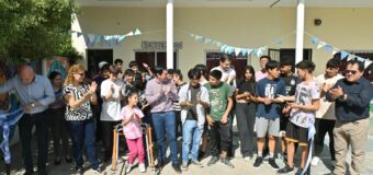 Leo Nardini inauguró nuevas aulas en la Primaria N° 35 de Los Polvorines