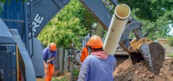 Continúa la extensión de la red cloacal, esta vez en la calle Williams de José C. Paz