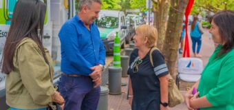 San Fernando realizó controles gratuitos de VIH en la Plaza Mitre