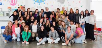 Achával compartió el cierre de la capacitación de las educadoras de los CDIs