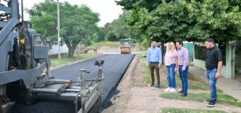 Nuevos asfaltos para la ciudad de Ing. Adolfo Sourdeaux