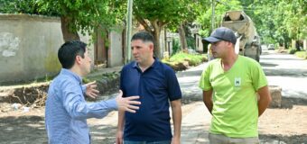 Nardini inauguró una obra clave en la ciudad de Tortuguitas